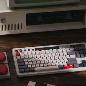 8Bitdo Retro Mechanical Gaming Keyboard - Classic Edition Tri-Mode Wireless