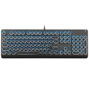 T75 Pro Retro Punk Mechanical Keyboard - Multi-Device Support